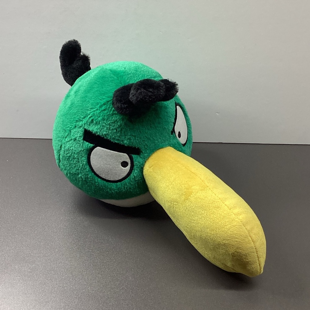 Angry Birds Plush Hal Toucan Green Commonwealth 12”